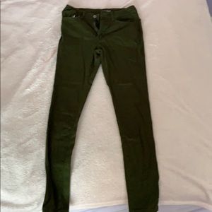 Olive, Mid-rise jeans